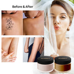 AOBBIY Waterproof Tattoo Concealer, Up-Version Tattoo Concealer Makeup. For Dark Spots, Scars, Vitiligo, And More. For Men and Women