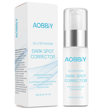 AOBBIY Glutathione Dark Spot Corrector, With Effective Antioxidant Ingredient Glutathione, 4-Butylresorcinol, Dark Spot Remover For Face & Body